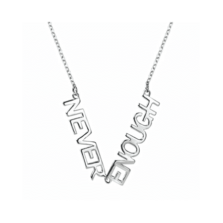 Custom sterling silver block letter jewelry wholesale personalized double name plate chain necklaces bulk